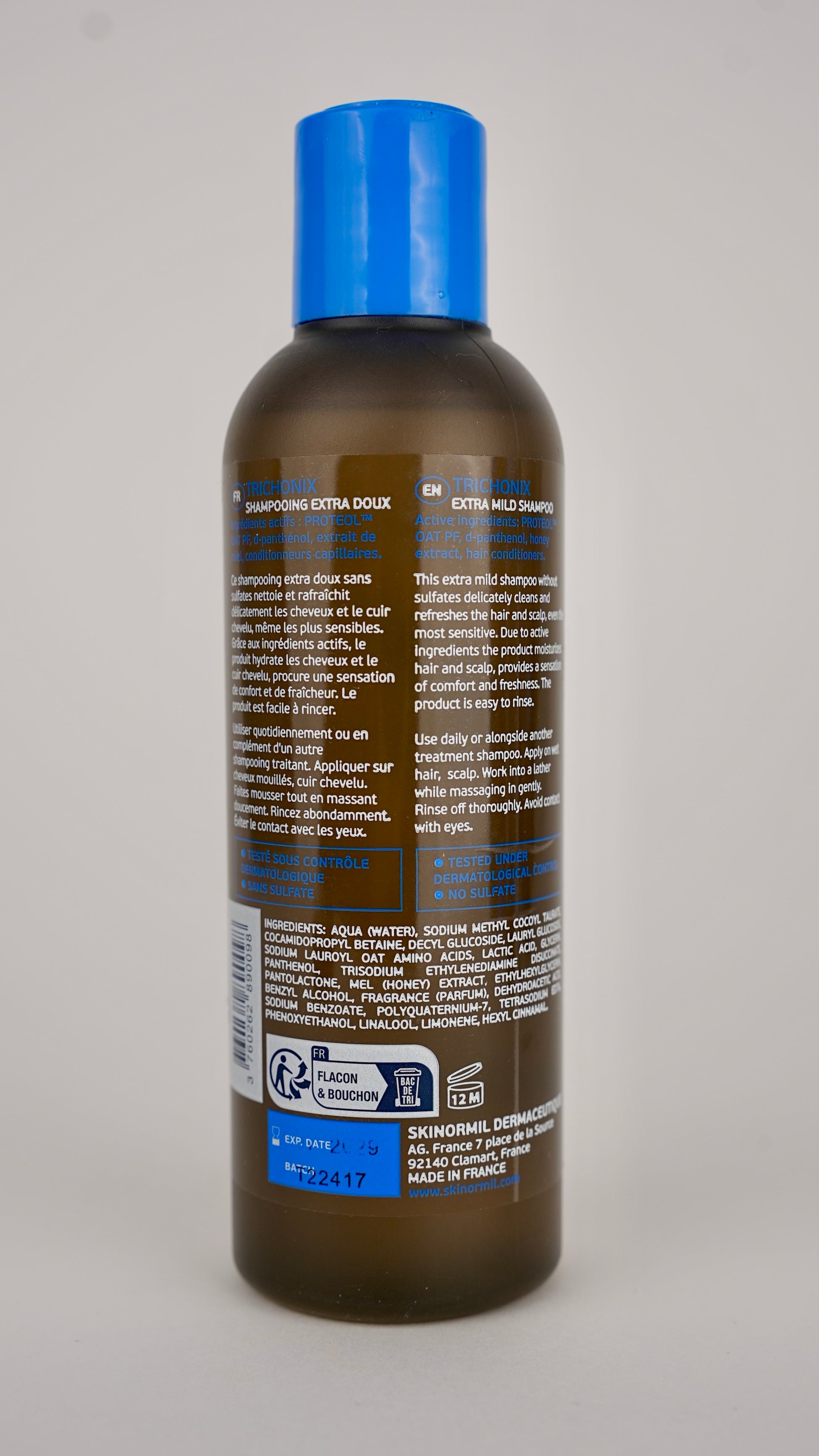 Trichonix extra mild shampoo