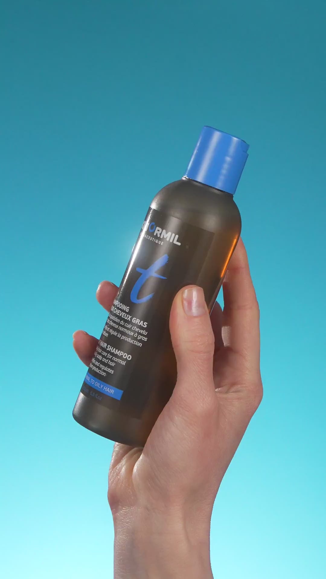Trichonix oily hair shampoo – lather